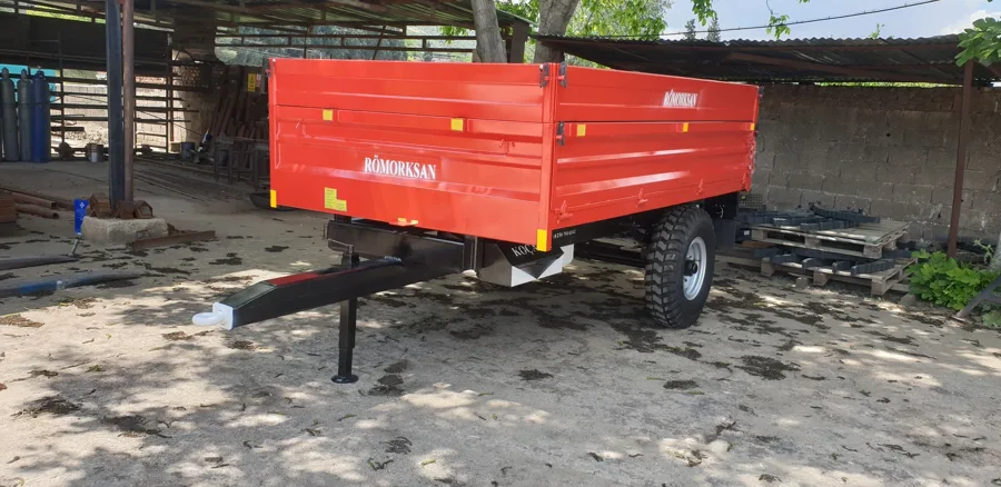 Römorksan tek dingil 4 ton römork