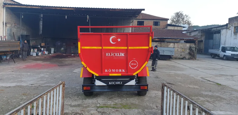 Eliçelik havuz kasa römork