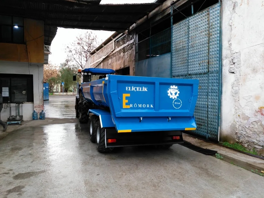 Eliçelik tır tipi havuz kasa römork