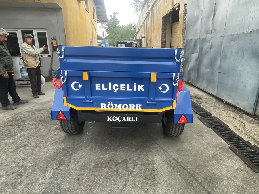 Eliçelik bahçe römorku