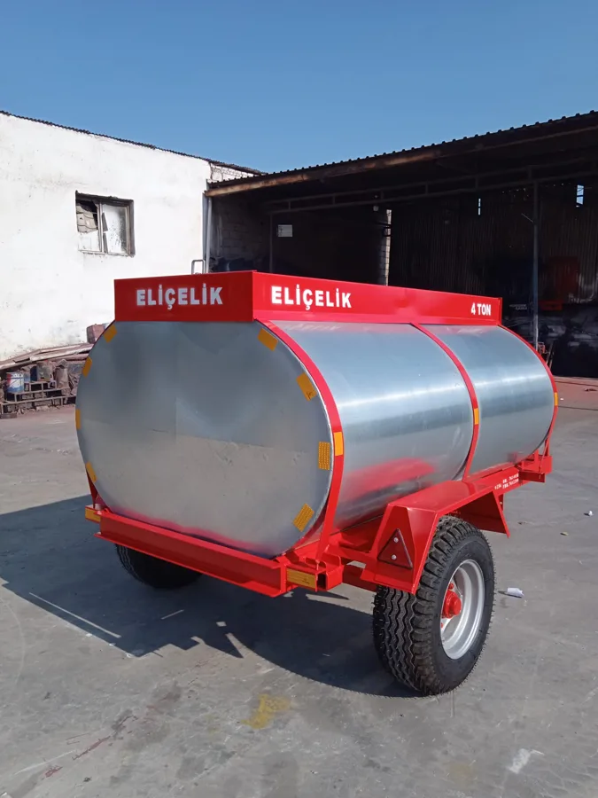 Eliçelik 4 ton galvanizli su tankeri