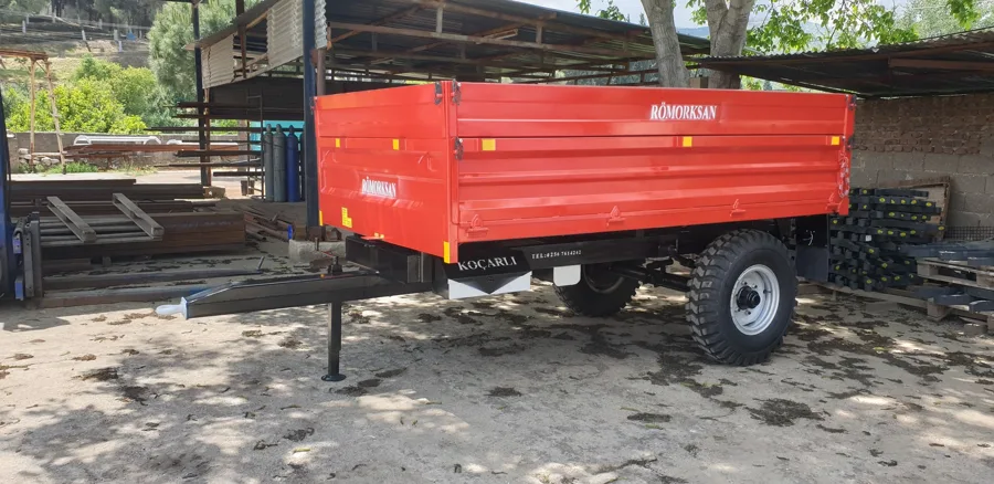 Römorksan Tek Dingil 4 Ton